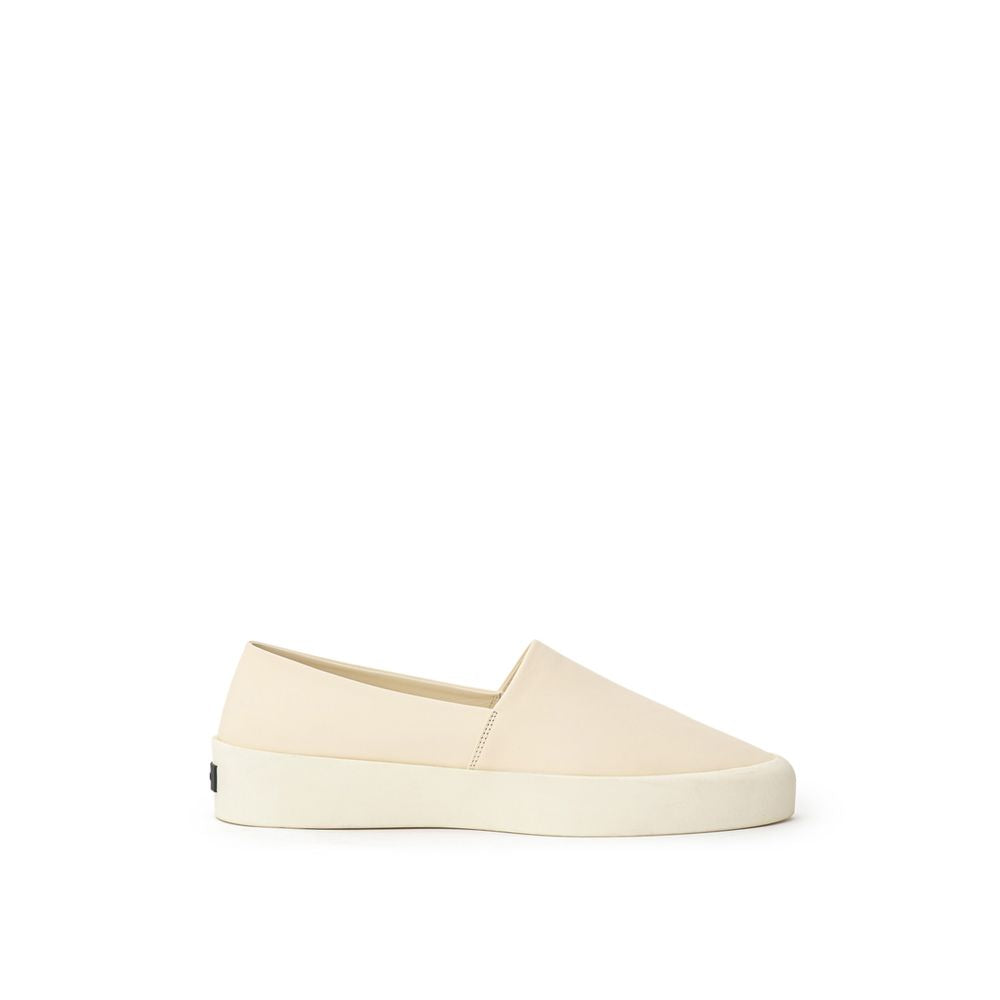 Beige Leather Slip-On Loafer-Fear Of God-LabelTerrace.com