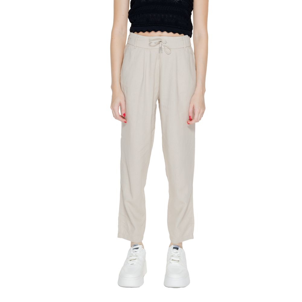Beige Linen Pant