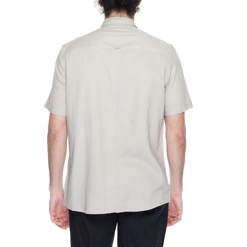 Beige Linen Shortsleeve-Antony Morato-LabelTerrace.com