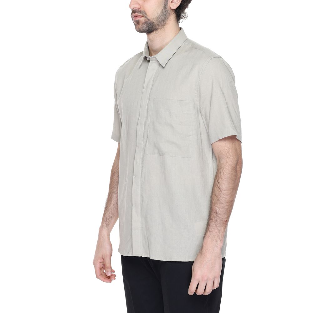 Beige Linen Shortsleeve-Antony Morato-LabelTerrace.com