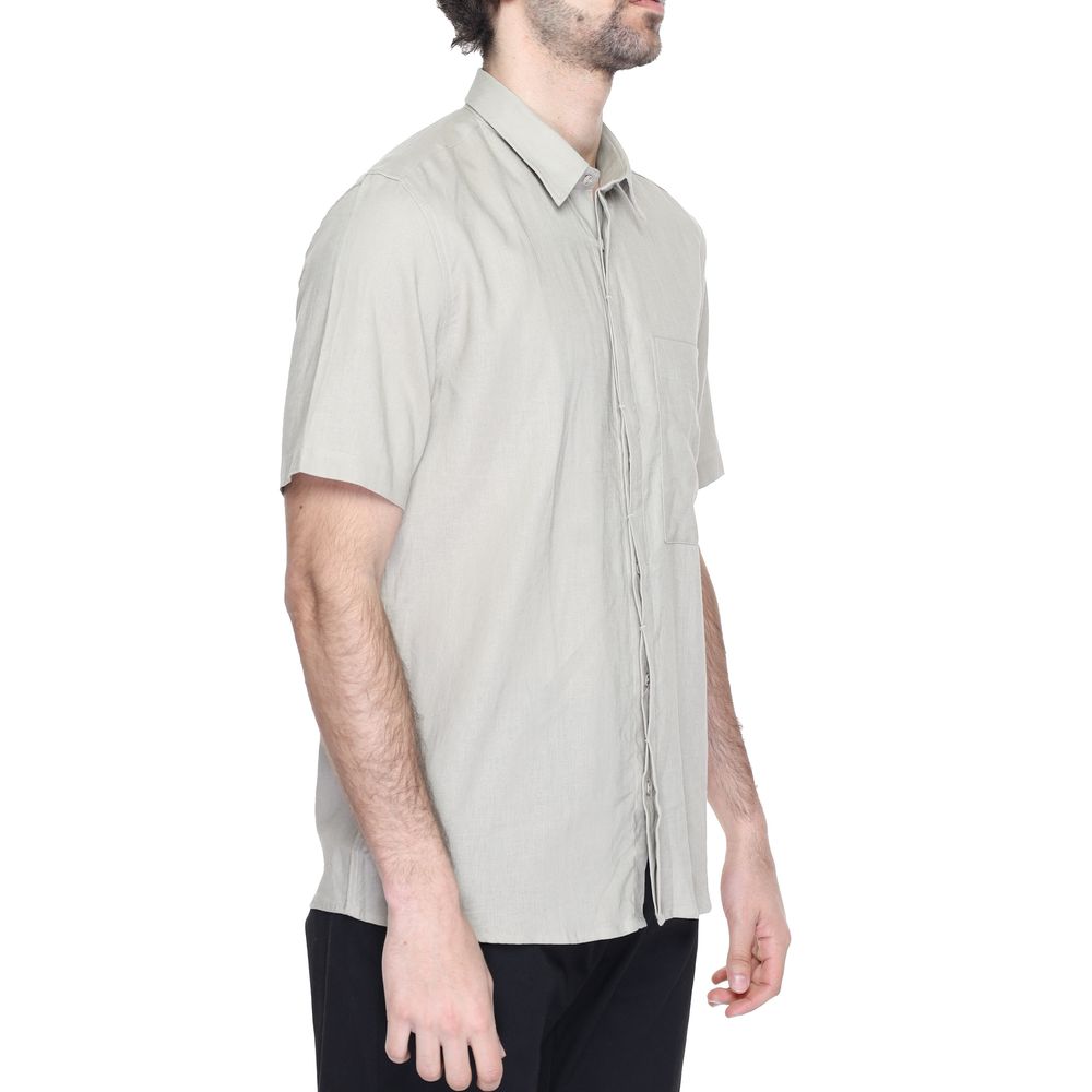 Beige Linen Shortsleeve-Antony Morato-LabelTerrace.com