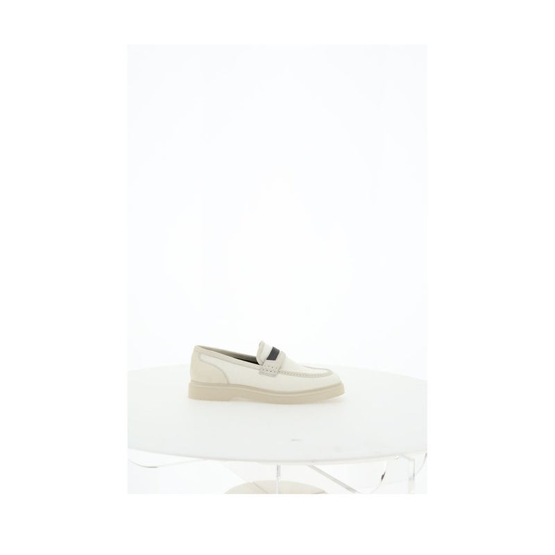 Beige Loafers Shoes-Brunello Cucinelli-LabelTerrace.com