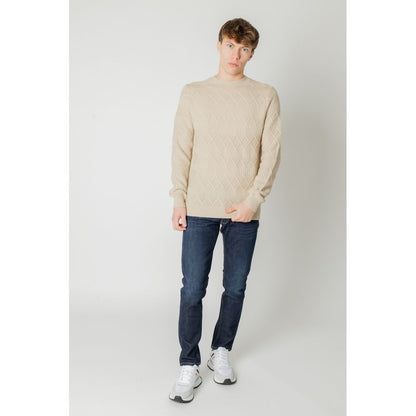 Beige Marabou Sweater