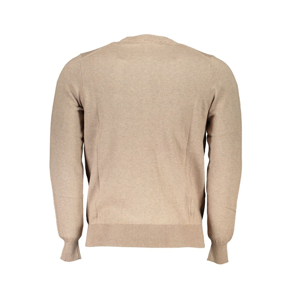 Beige Poliammide Men's Sweater