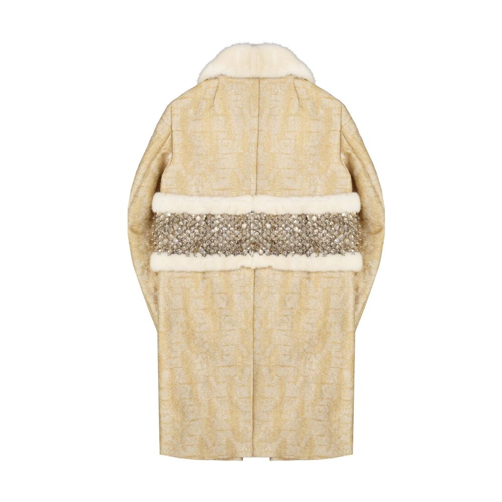 Crystal Embellished Coat-Dsquared²-LabelTerrace.com