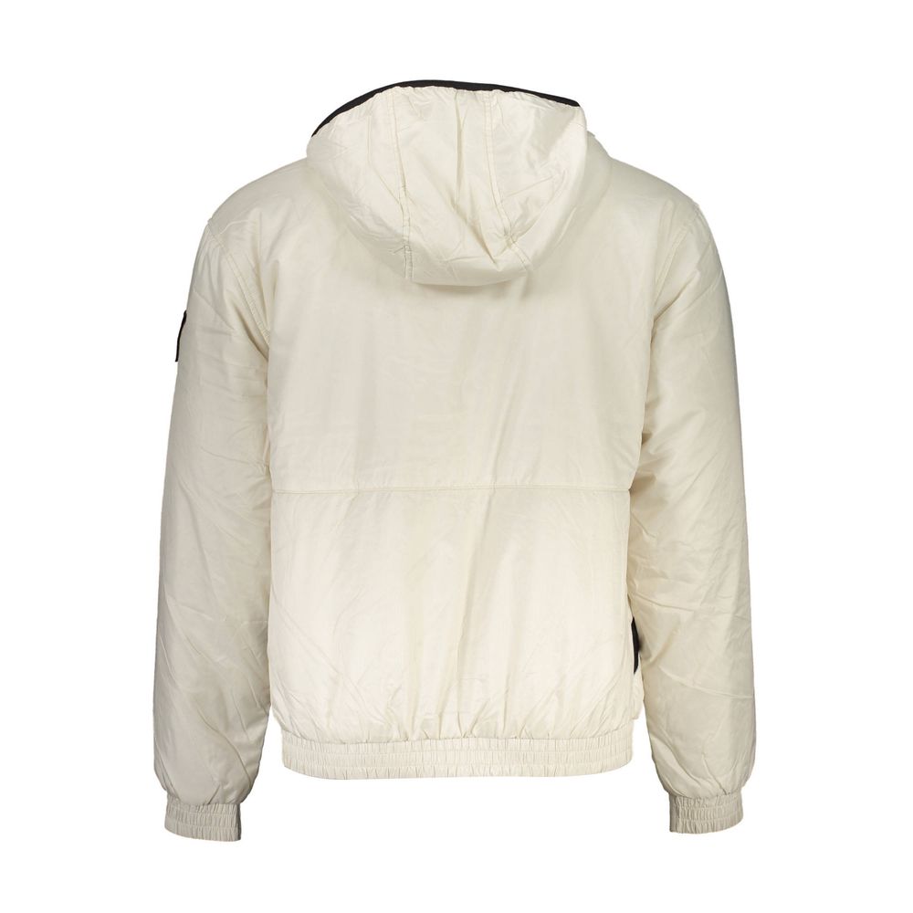 Beige Polyester Men Jacket-Calvin Klein-LabelTerrace.com
