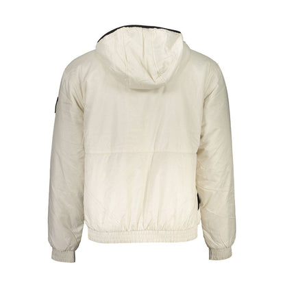 Beige Polyester Men Jacket-Calvin Klein-LabelTerrace.com