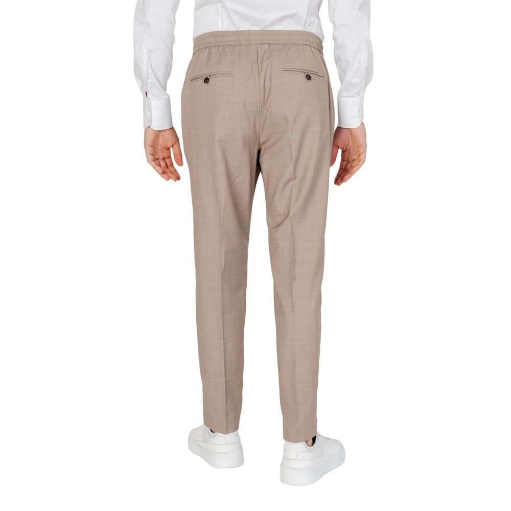 Beige Polyester Pant-Antony Morato-LabelTerrace.com