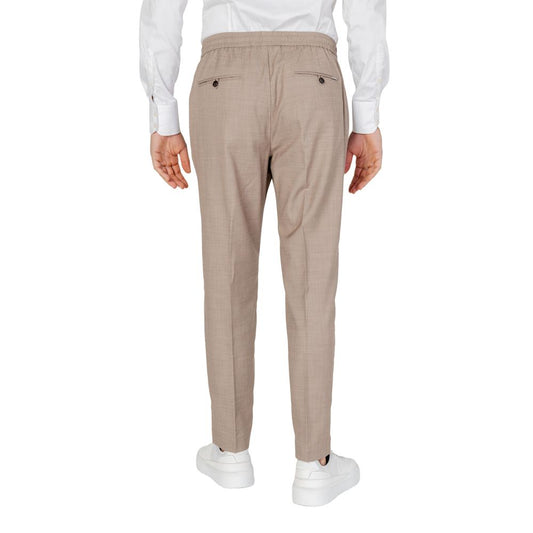 Beige Polyester Pant-Antony Morato-LabelTerrace.com