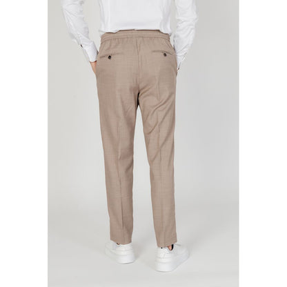 Beige Polyester Pant-Antony Morato-LabelTerrace.com