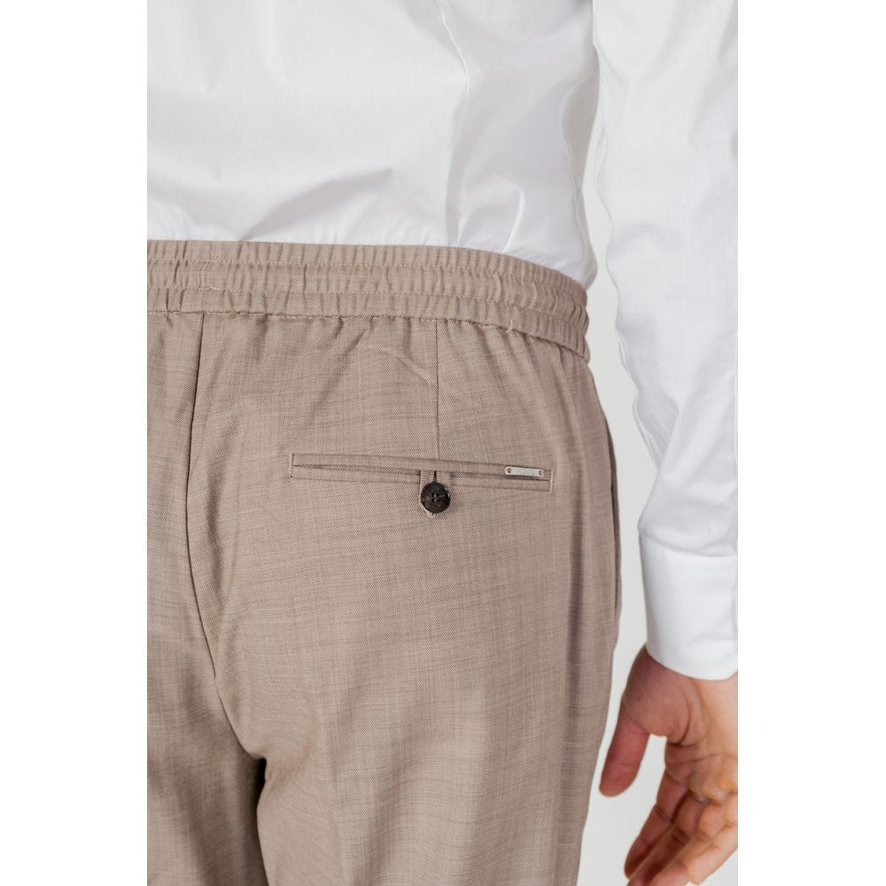 Beige Polyester Pant-Antony Morato-LabelTerrace.com