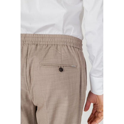 Beige Polyester Pant-Antony Morato-LabelTerrace.com