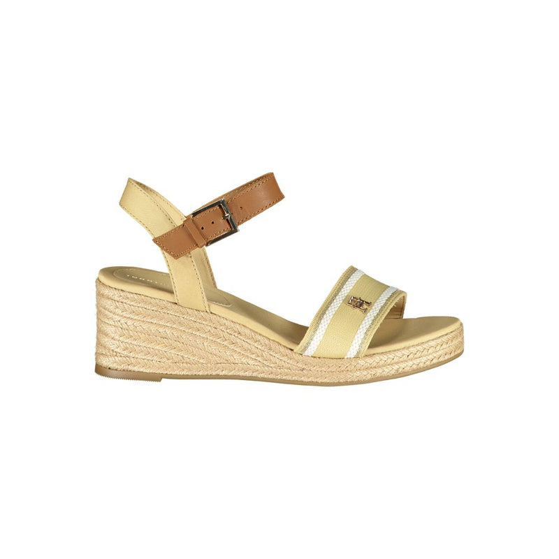 Beige Polyester Sandal-Tommy Hilfiger-LabelTerrace.com