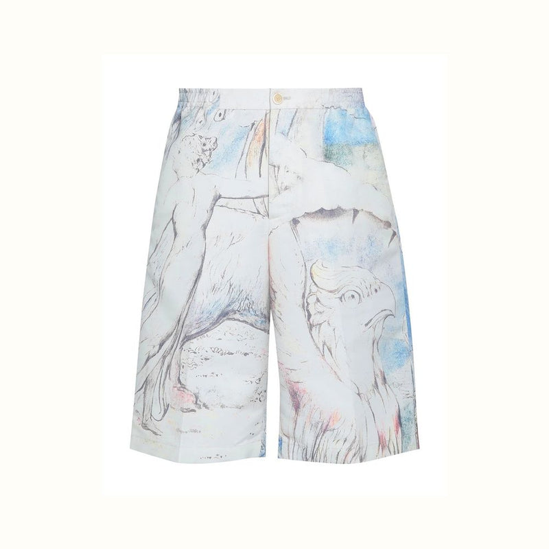 William Blake Dante Shorts-Alexander McQueen-LabelTerrace.com