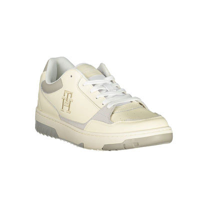 Beige Polyester Sneaker