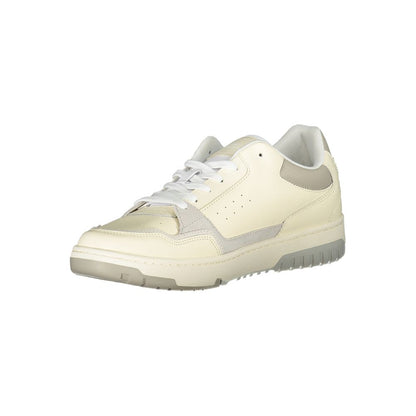 Beige Polyester Sneaker