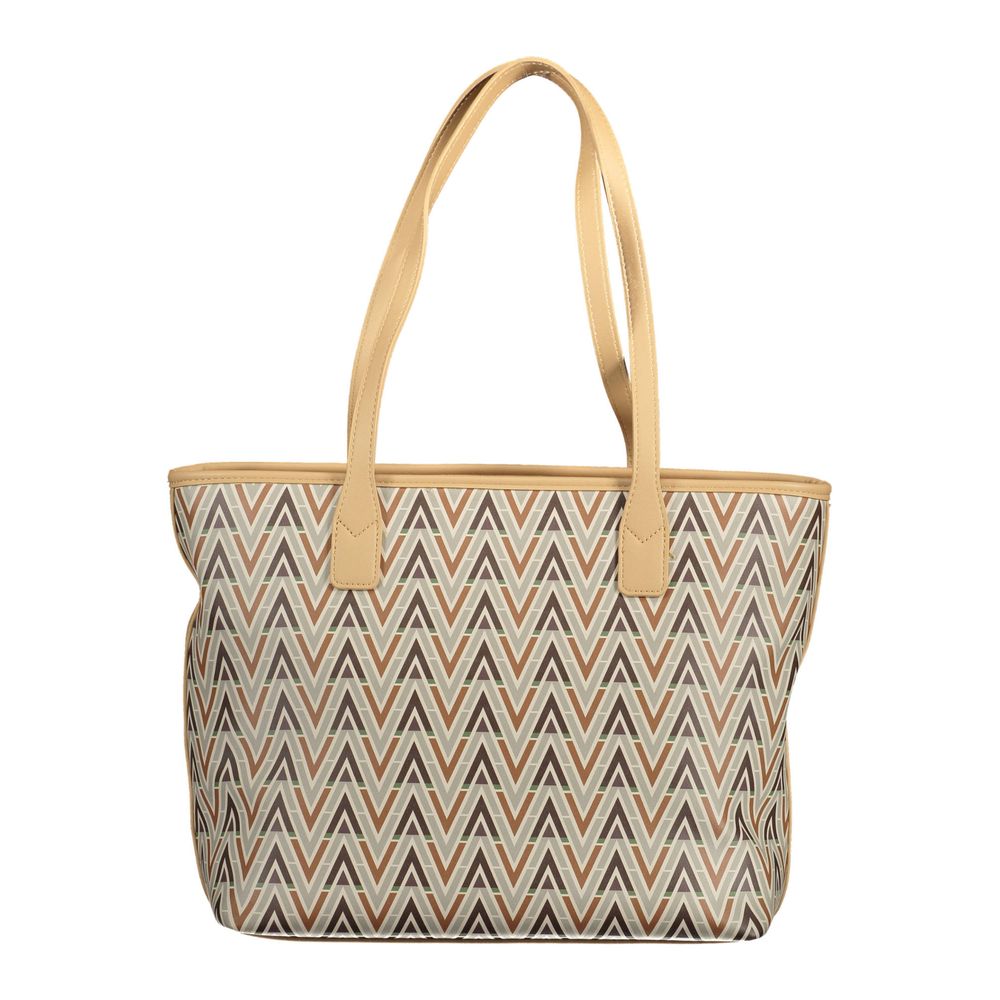 Beige Polyethylene Handbag