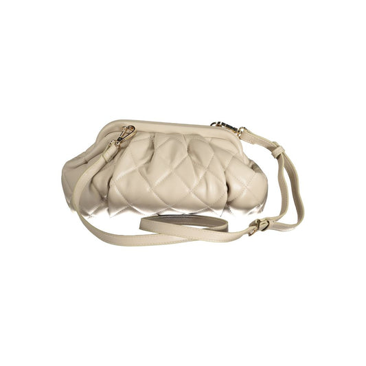 Beige Polyethylene Handbag-Mario Valentino-LabelTerrace.com