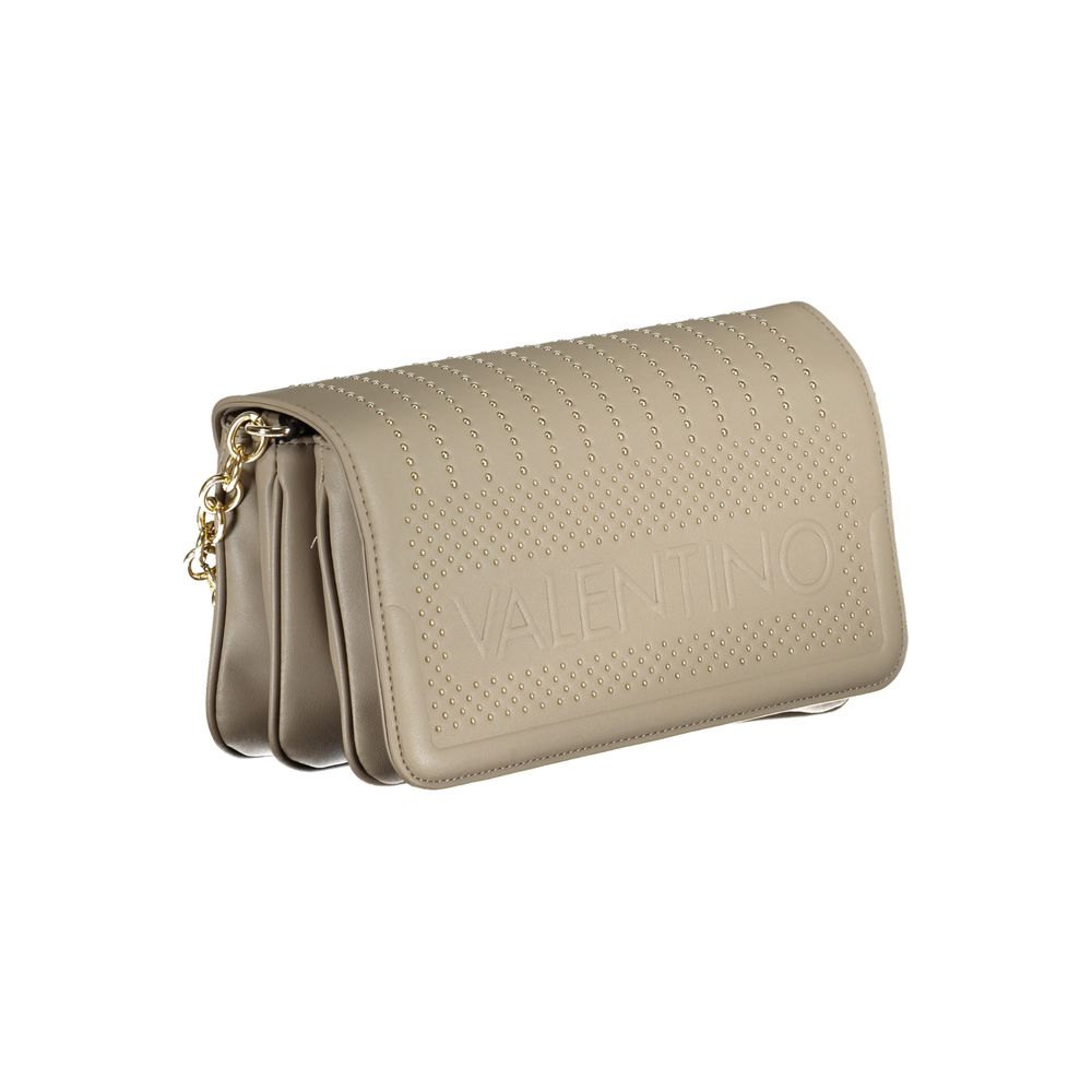 Beige Polyethylene Handbag-Mario Valentino-LabelTerrace.com