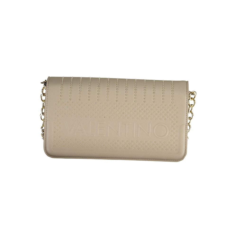 Beige Polyethylene Handbag-Mario Valentino-LabelTerrace.com