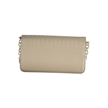 Beige Polyethylene Handbag-Mario Valentino-LabelTerrace.com