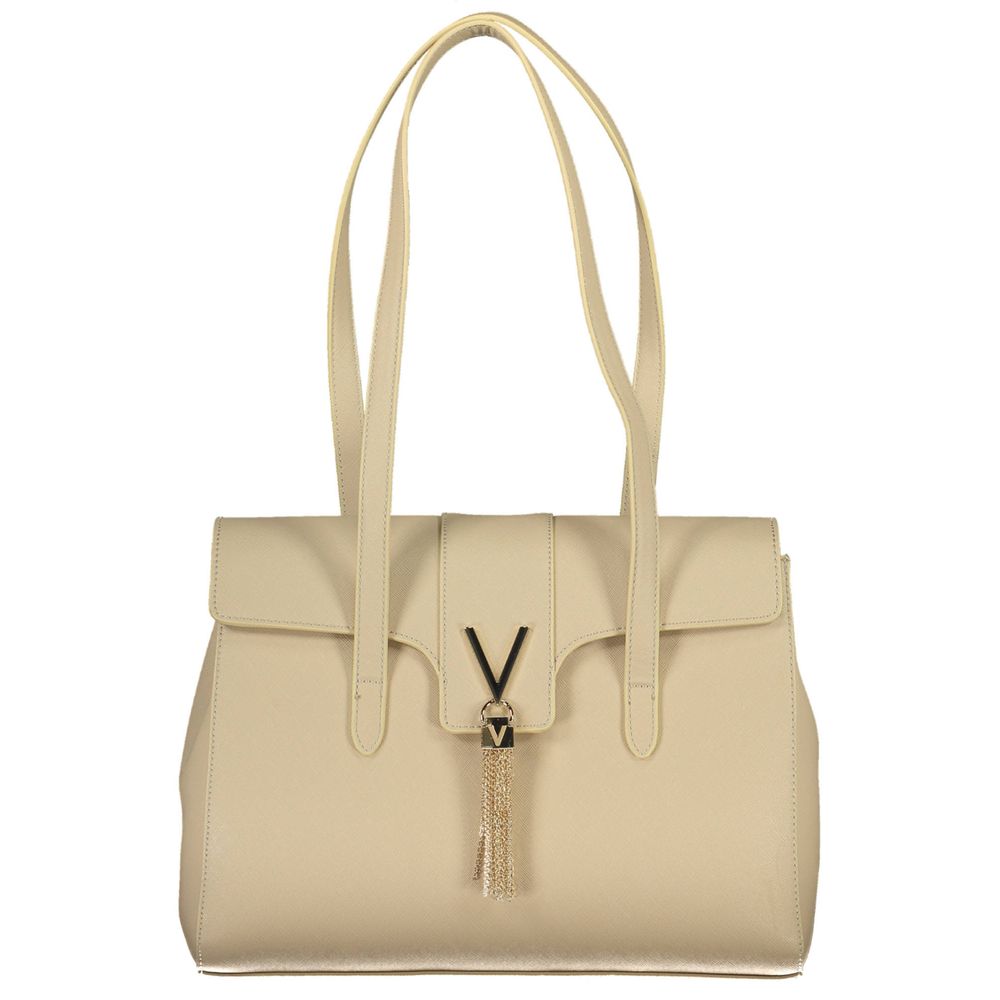 Beige Polyethylene Handbag-Mario Valentino-LabelTerrace.com