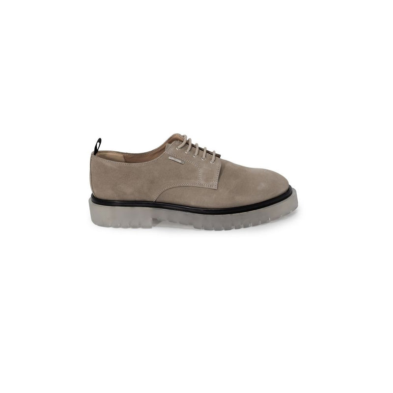 Beige Polyethylene Oxfords And Derby-Antony Morato-LabelTerrace.com