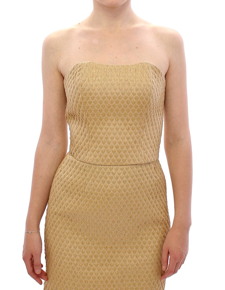 Beige Silk Cami Tank Top-Andrea Incontri-LabelTerrace.com