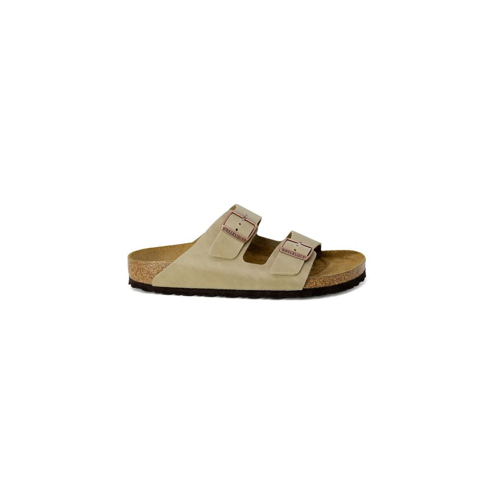 Beige Synthetic Slippers