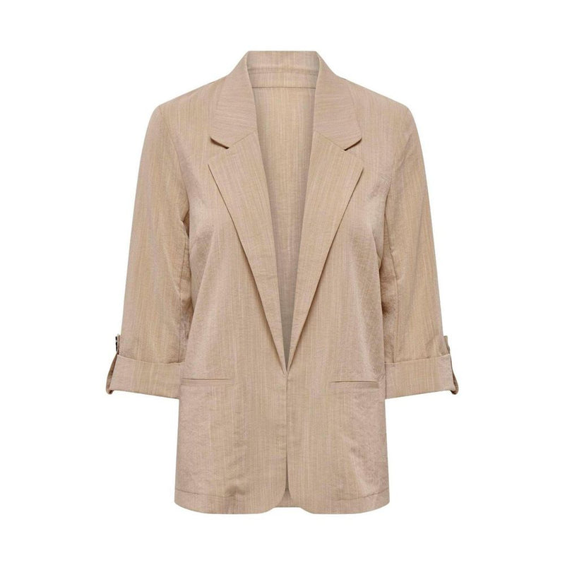 Beige Viscose Blazer