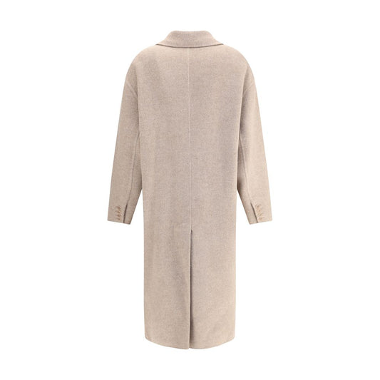 Beige Wool Coat
