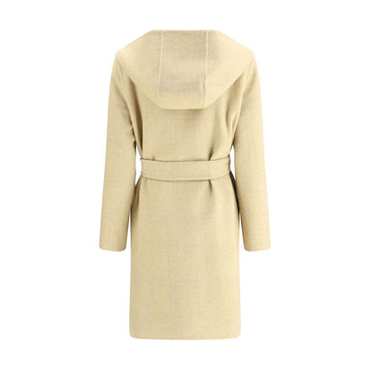 Beige Wool Coat
