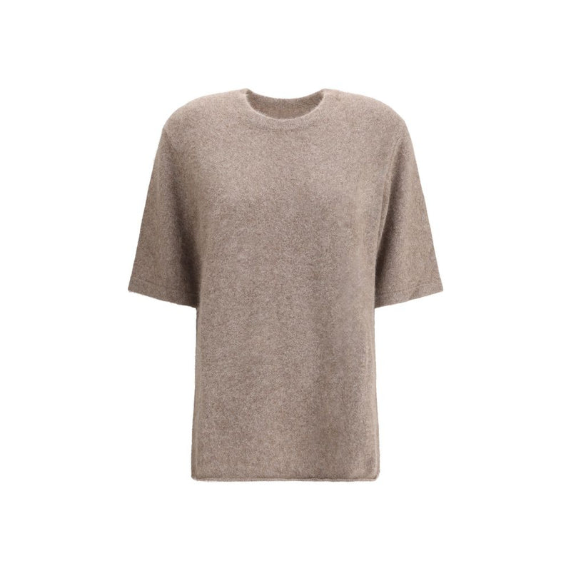 Beige Wool Sweatshirt