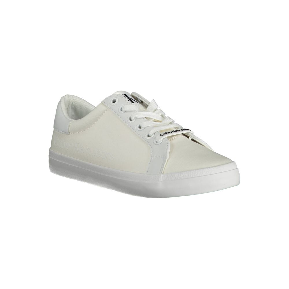 Bianco Cotton Women Sneaker
