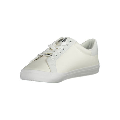 Bianco Cotton Women Sneaker