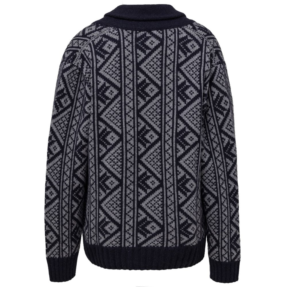 Bicolor Cashmere Cardigan-Cruciani-LabelTerrace.com