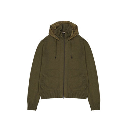 Bicolor Cashmere Hoodie