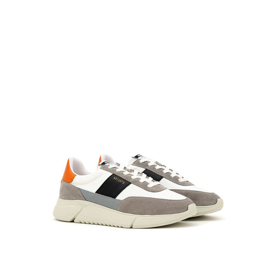 Bicolor Fabric And Leather Sneaker-Axel Arigato-LabelTerrace.com