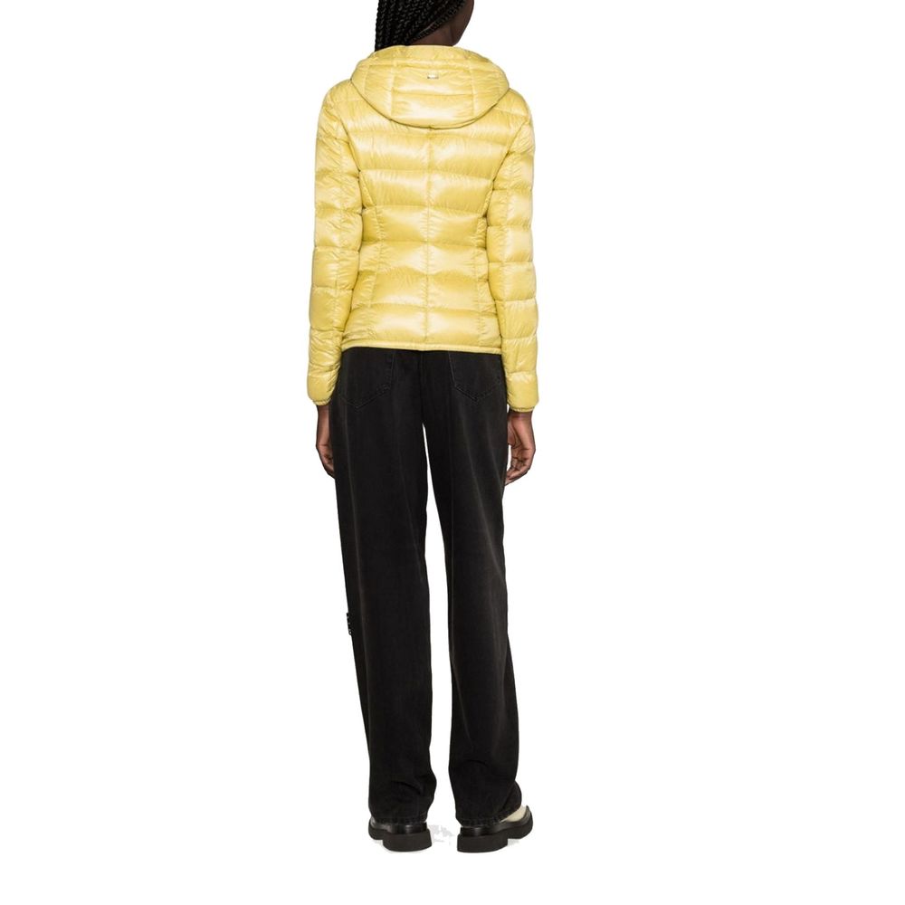 Bicolor Polyamide Full-Length Jacket