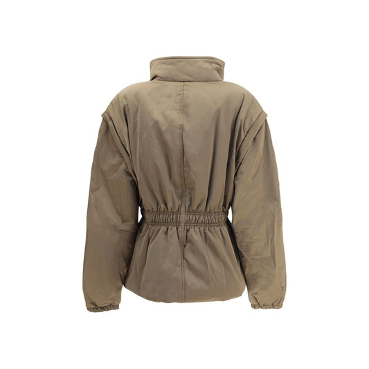 Bicolor Polyester Coat