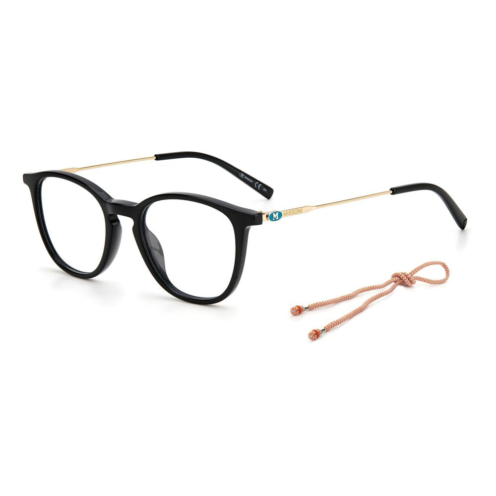 Black Acetate Frames-M Missoni-LabelTerrace.com