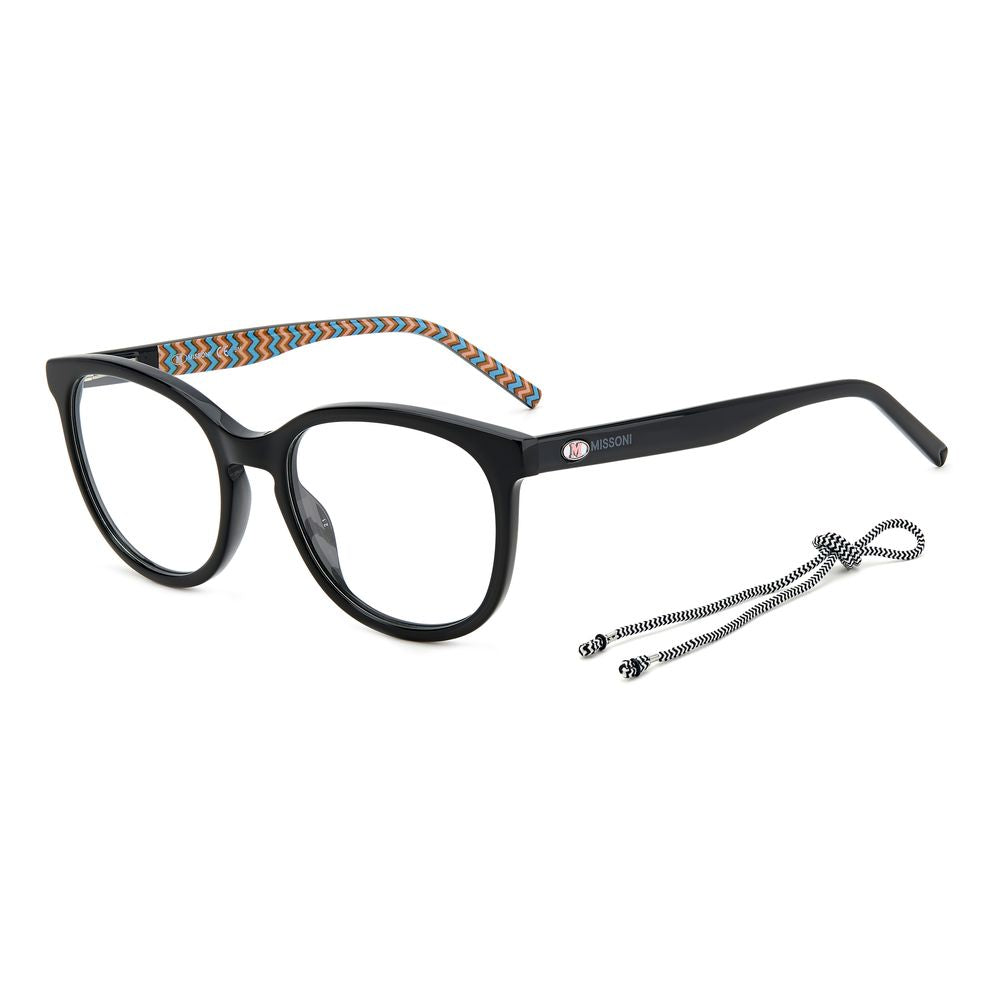 Black Acetate Frames-M Missoni-LabelTerrace.com