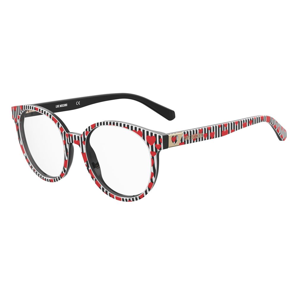 Black Acetate Frames-Love Moschino-LabelTerrace.com