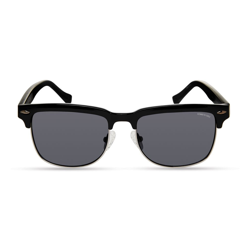 Black Acetate Sunglasses-Kenneth Cole-LabelTerrace.com