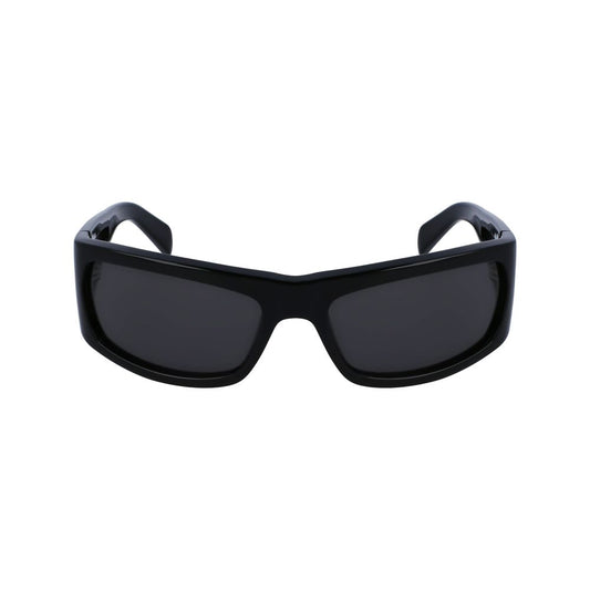 Black Acetate Sunglasses-Ferragamo-LabelTerrace.com
