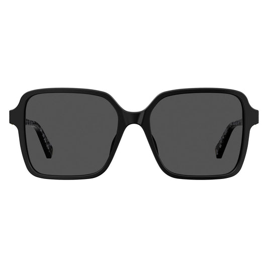 Black Acetate Sunglasses-Love Moschino-LabelTerrace.com