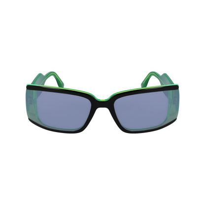 Black Acetate Sunglasses-Karl Lagerfeld-LabelTerrace.com