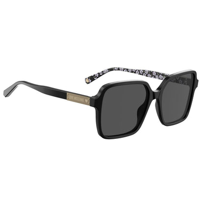 Black Acetate Sunglasses-Love Moschino-LabelTerrace.com