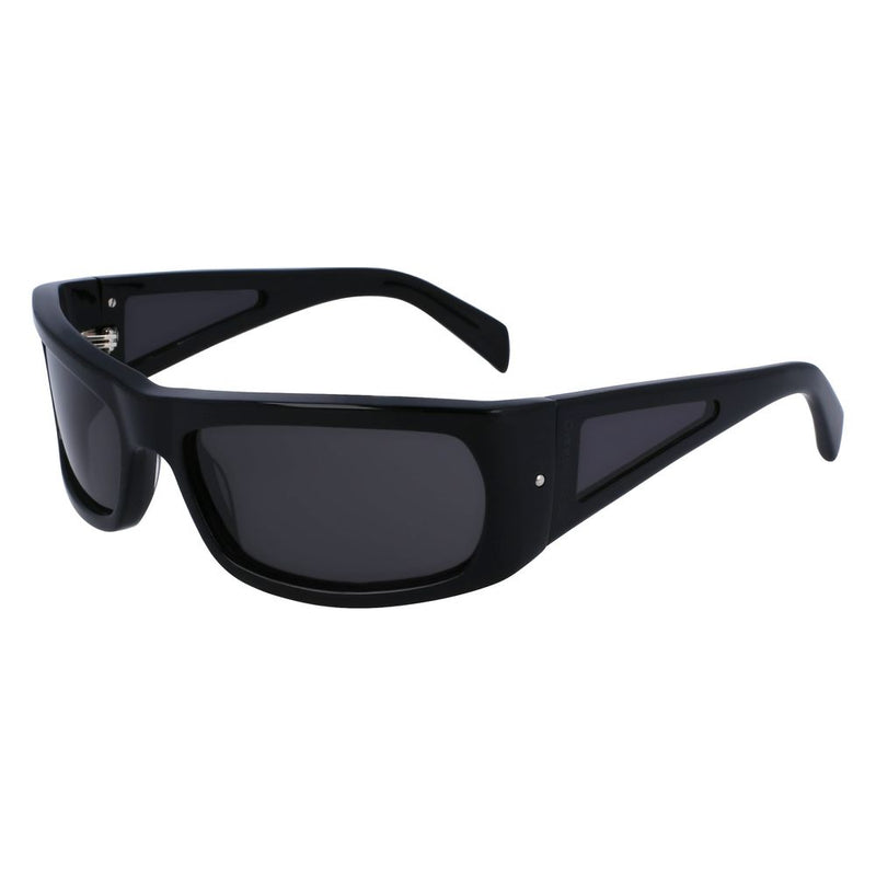 Black Acetate Sunglasses-Ferragamo-LabelTerrace.com