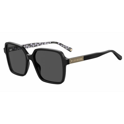 Black Acetate Sunglasses-Love Moschino-LabelTerrace.com